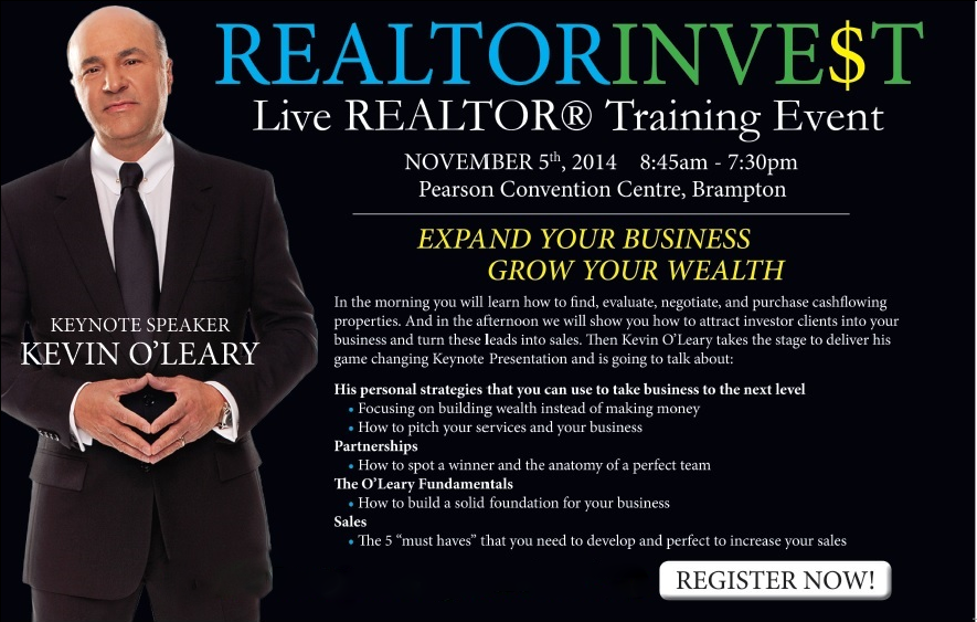 Kevin O’Leary, James Hussaini, realty point